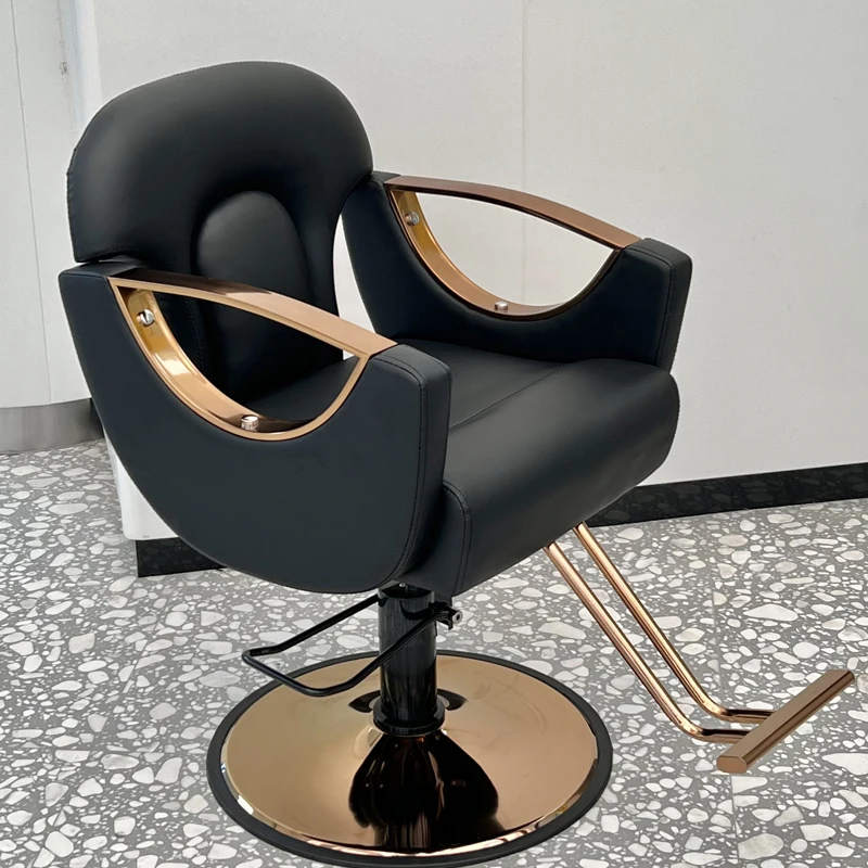 Salon Hair Barber Makeup Chair Barbershop Salon Men Pedicure Beauty Chairs Adjustable Recliner Chaise Coiffeuse Salon Furniture