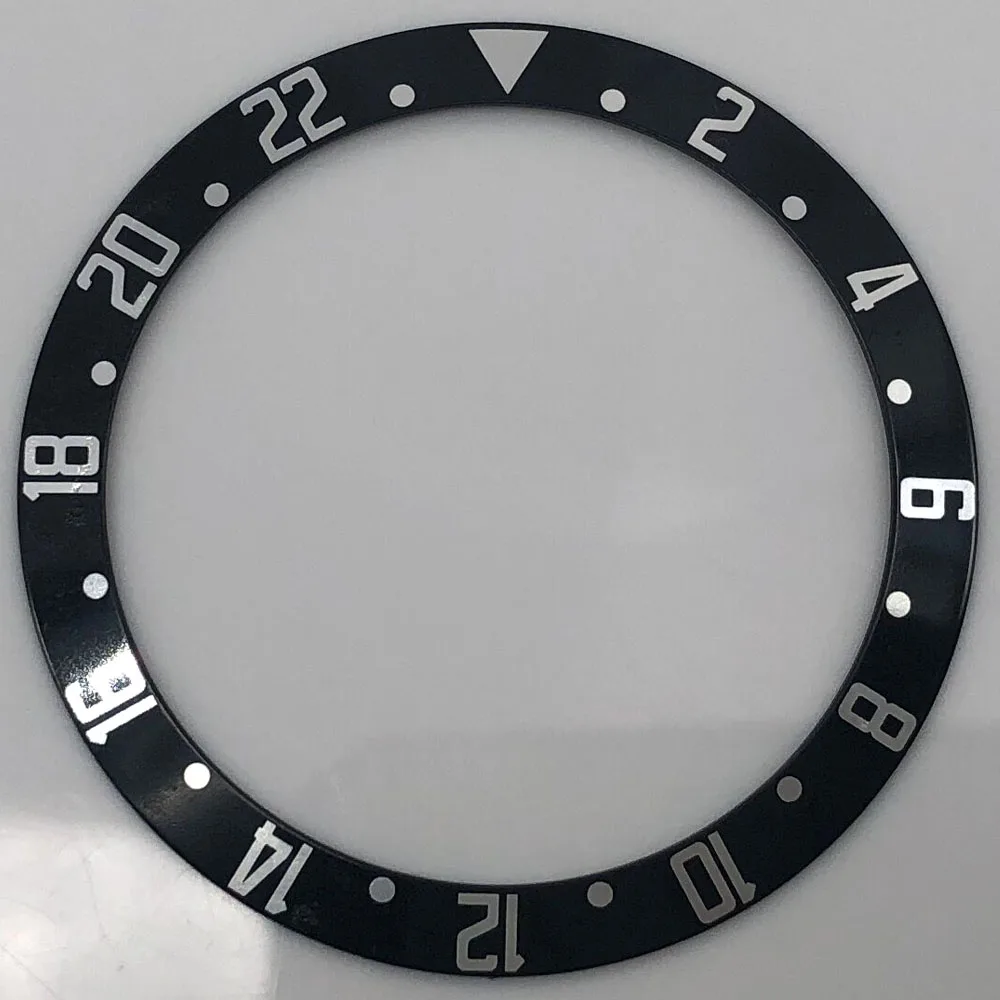 Aluminum Bezel Watch Parts - Multicolor Variety, 39.5mm Outer Diameter