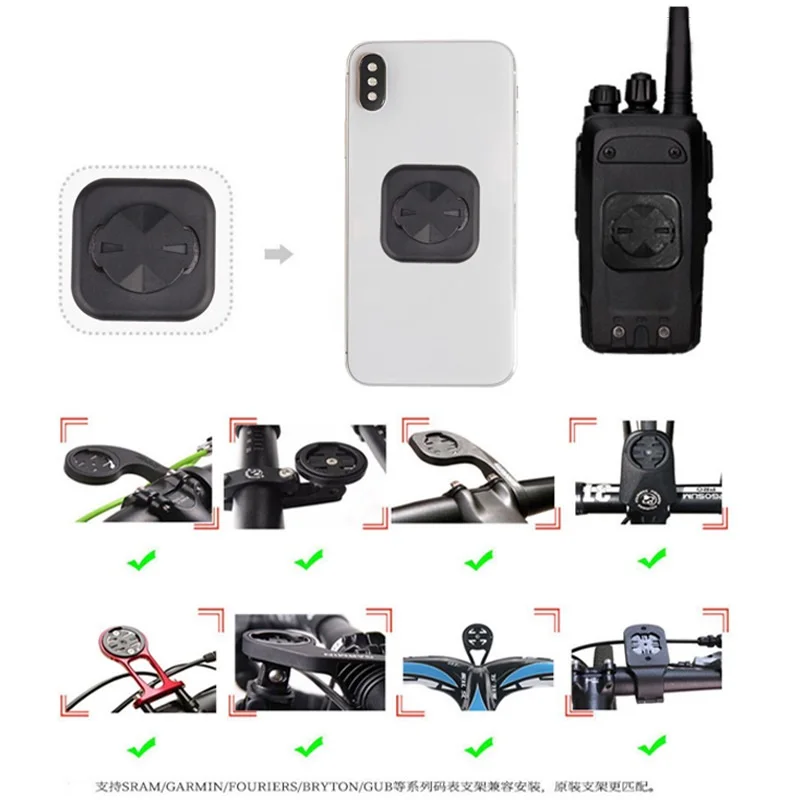 Support de téléphone - FLOVEME - WL4947 - Silicone - Universel - Guidon