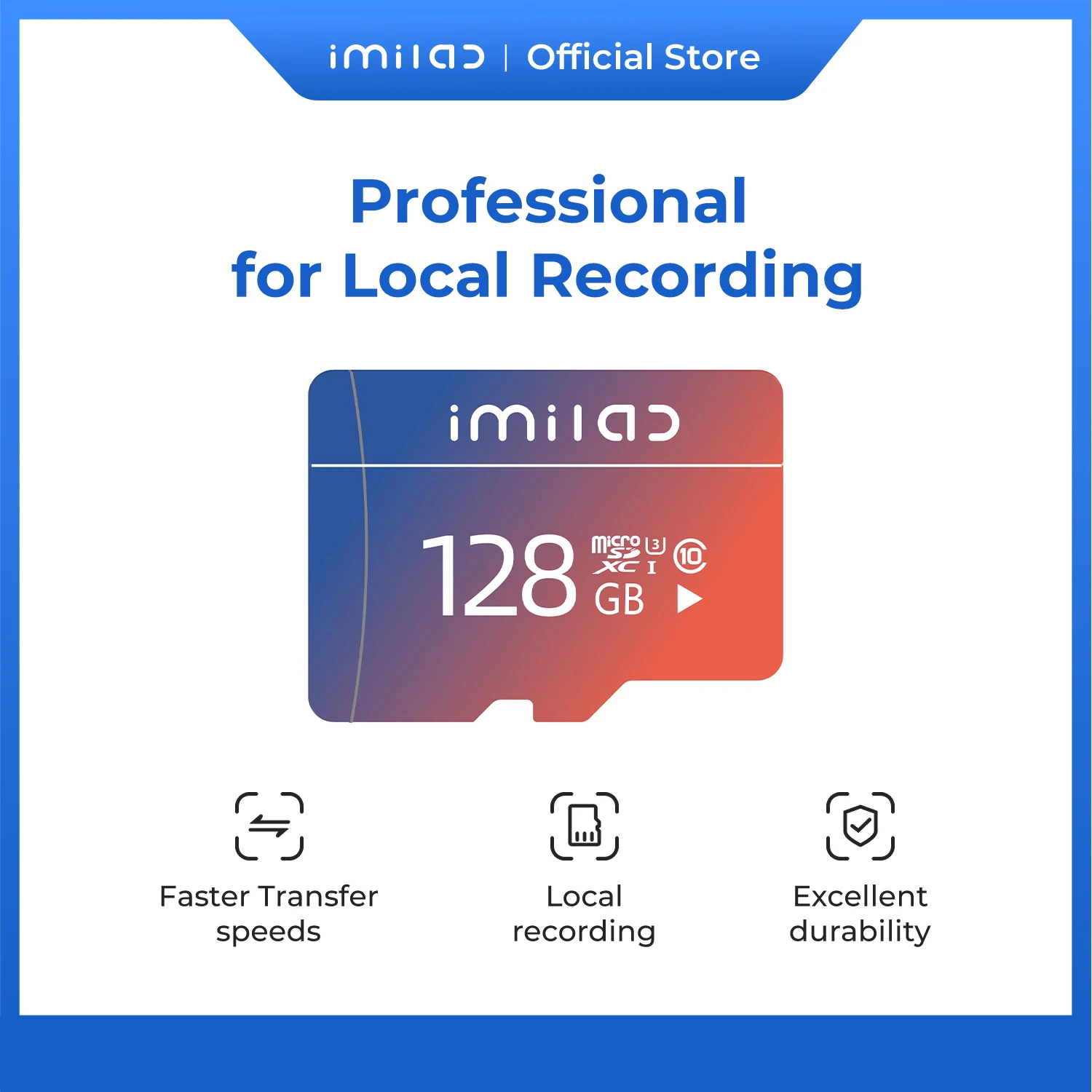 IMILAB Micro SD Card Video Surveillance Memory Card