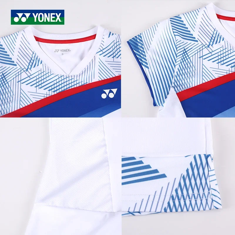New brand sport Jersey quick dry clothing sportswear badminton t-shirt for men women original 210441