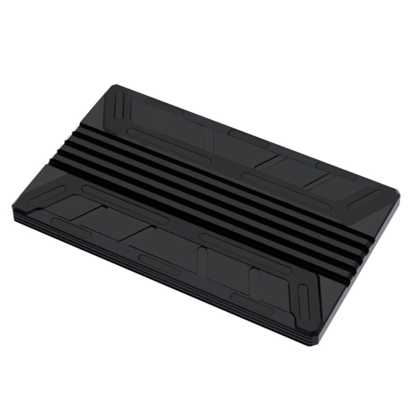 

Алюминиевый радиатор H4GA для PCIEX16 NVME M2 M-KEY SSD RAIDs Карта адаптера Радиаторная панель