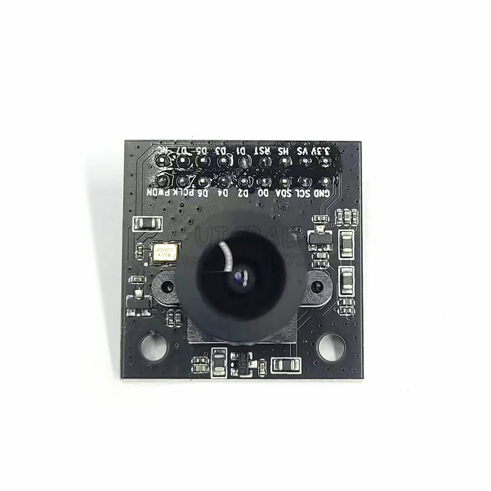 Module caméra OV5640 5MP haute définition pour STM32 connecté à une carte de développement via nappe