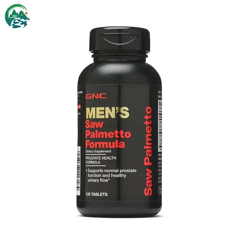 

GNC Men's Saw Palmetto Formula, 120 Tablets, Prostate Health Formula, Support Normal Prostate Function and Healthy Urinary Flow