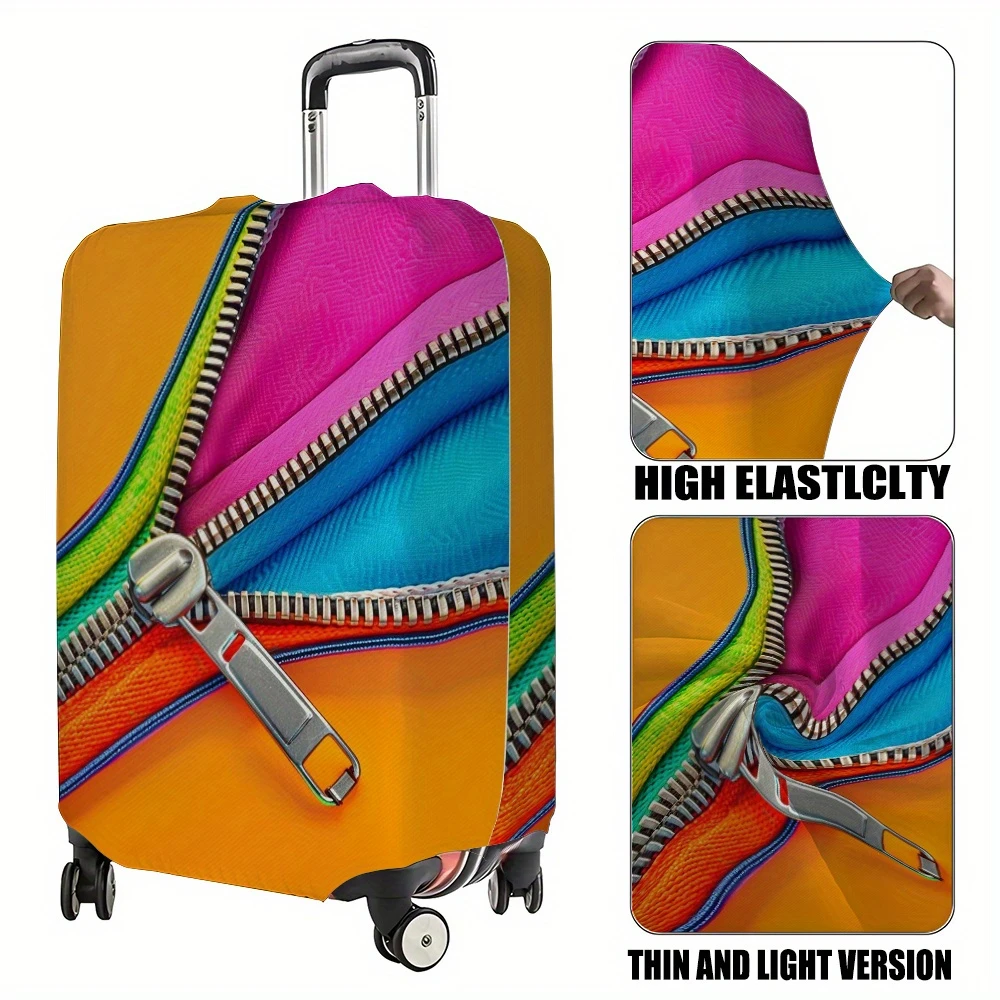 Custom Luggage Covers: Provide Your Favorite images, Patterns, Logos, Text, Celebrity Posters, Photographs, Selfies, Pet Picture