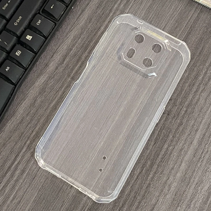 Black Silicone Protective Back Shell - Soft TPU Case