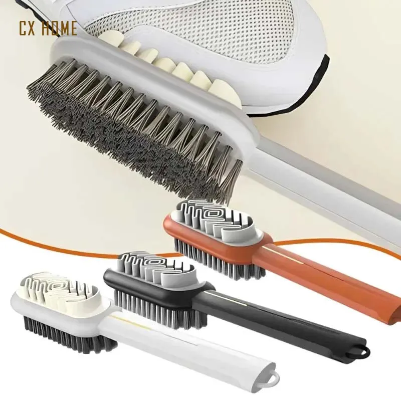 Double-Sided Shoes Cleaning Brush White Rubber Eraser for Suede Nubuck Boots Bags Stain Dust Brush Leather Clothing Care Cleaner