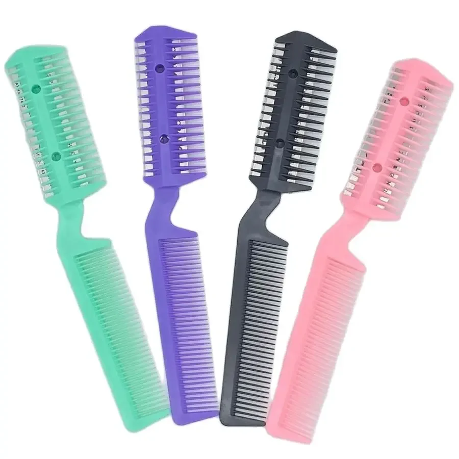 헤어 클리퍼 스파스 셰이퍼, 컬러 면도기, 면도날 트리머, 헤어 클리퍼 제거 도구, 빗 2 개