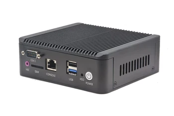 NUC Fanless Mini PC High performance PC Stick Windows 7 8 10 Celeron J1900 Quad Core  SSD WIFI HDMI VGA USB3.0 COM SIM