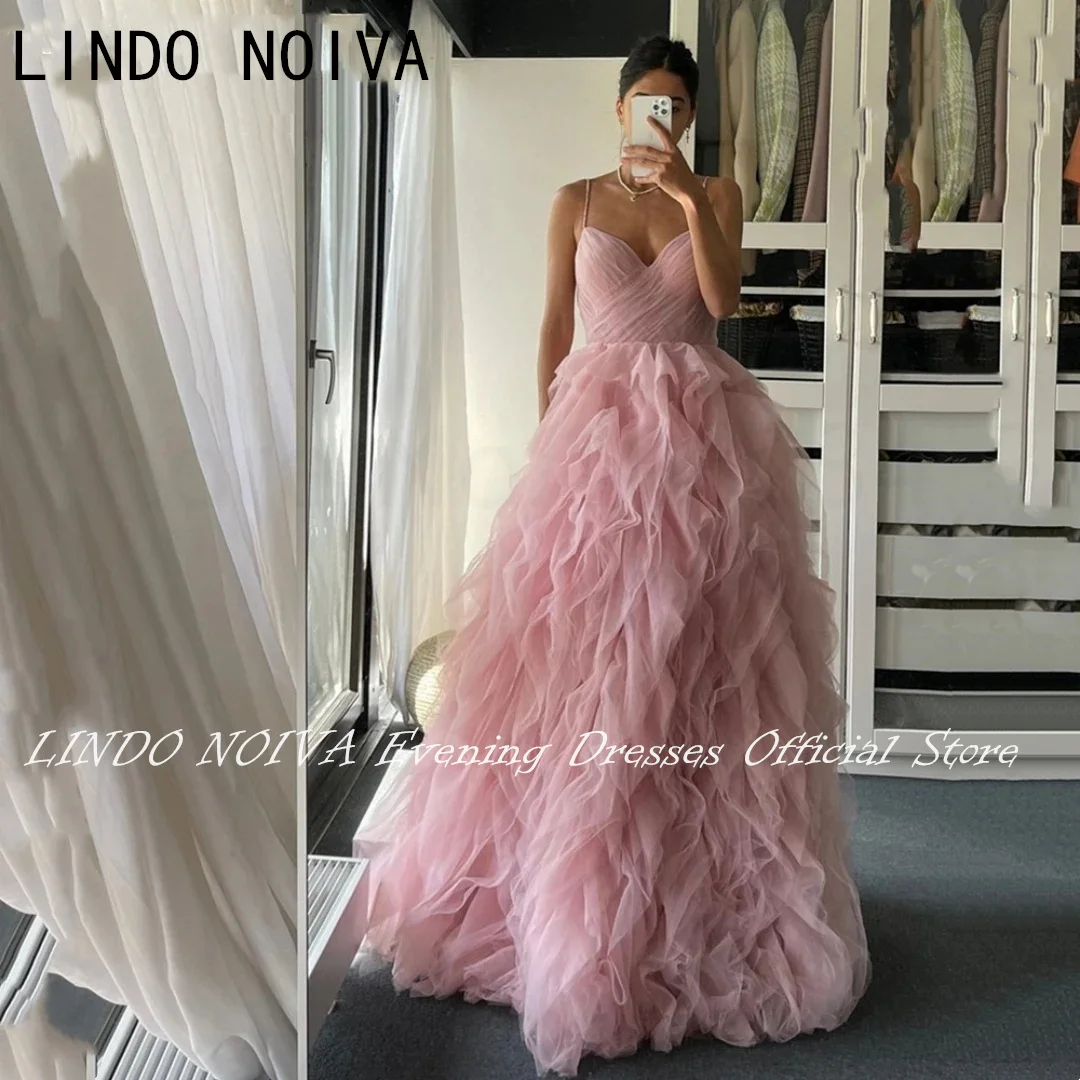 

Pink Tulle Prom Dresses Sweetheart Multilayer Cocktail Custom Evening Dresses Vestidos De Fiesta Wedding Graduation Party Dress