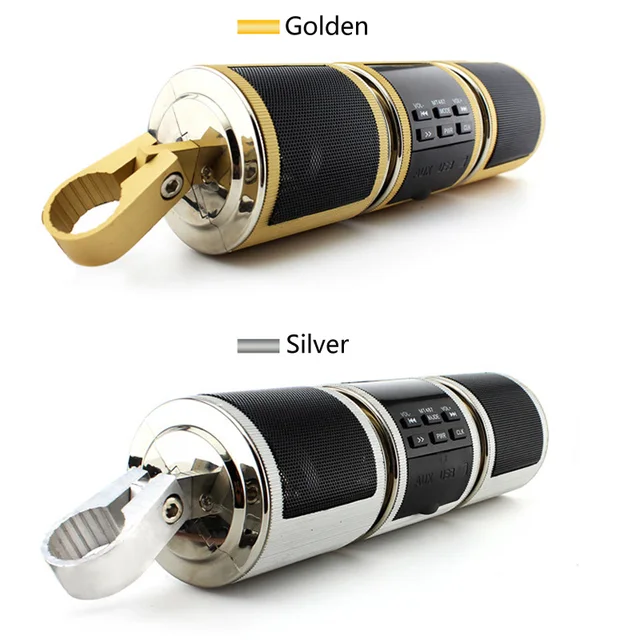 Altoparlanti Bluetooth Per Moto - Stereo Impermeabile Con USB, TF E Radio, Sistema Audio - Foto 9