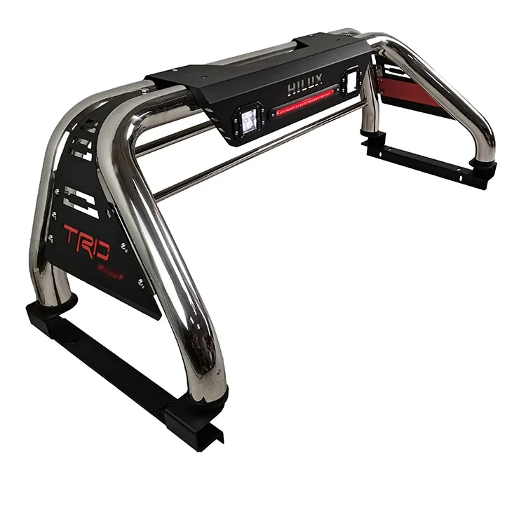 Roll Bar Di Alta Qualità 4X4 Pickup Universale Sport Roll Bar Roll Cage Goalpost Gantry Per Hilux Rocco 2020 Ford Ranger F150 Custom