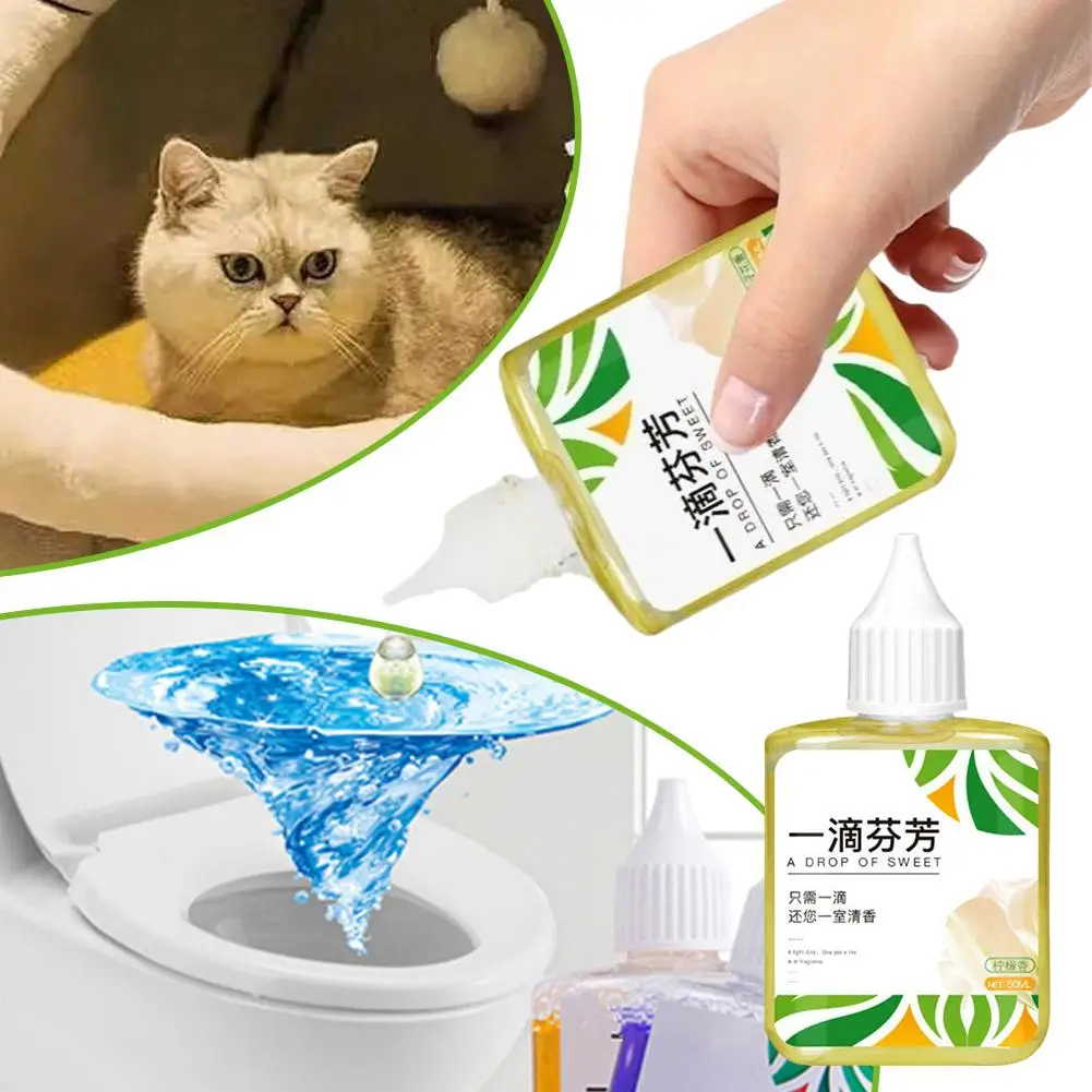 Bathroom Freshener A Drop of Fragrance Lasting Air Aroma Freshener Fragrance Room Toilet Deodorant Deodorant C6Y0
