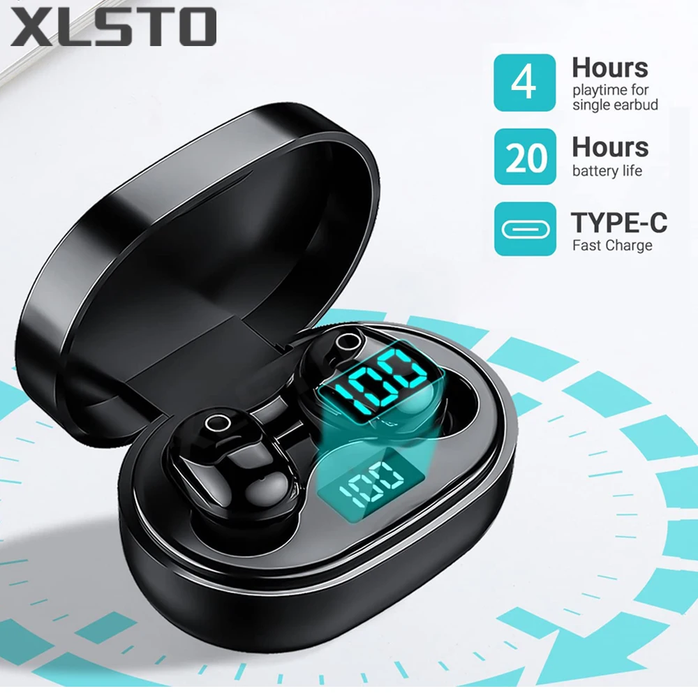 Wireless Earphone TWS Bluetooth 5.0 Headphone With Microphone 9D Stereo Gaming Sport Waterproof Earbuds Headsets Led Charger Box |