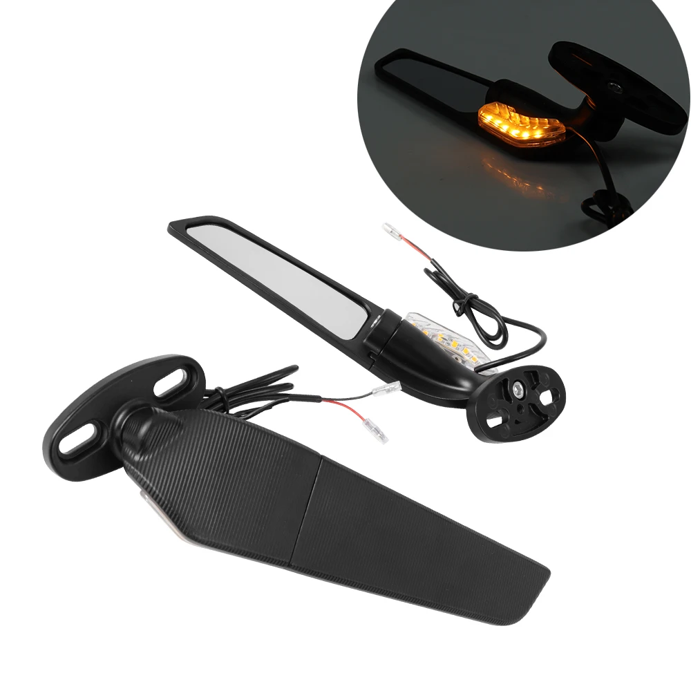 Motorrad Rückspiegel Set - Universelle Außenspiegel Für Sportmotorräder