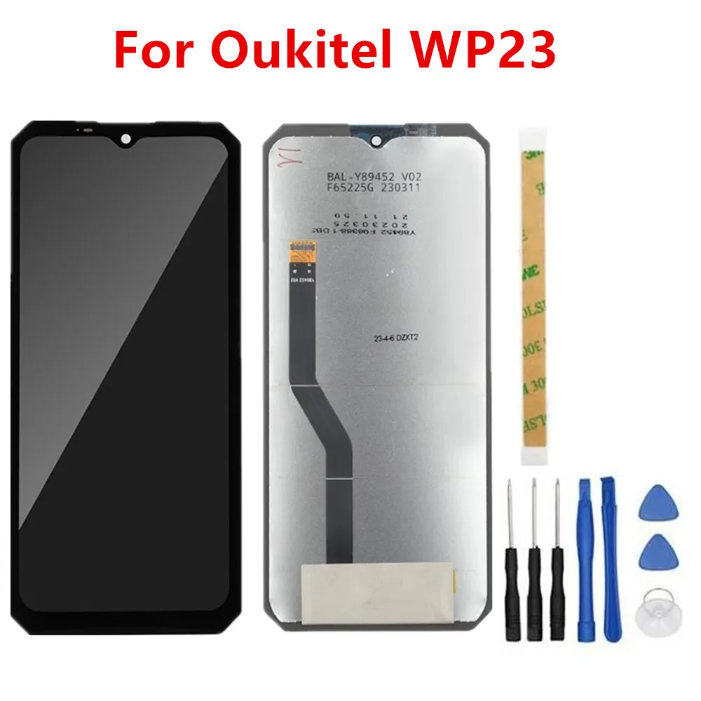 

Оригинальный Для Oukitel WP23 6,52 дюйма, зеркальный ЖК-дисплей и сенсорный экран, сменный дигитайзер в сборе с инструментами