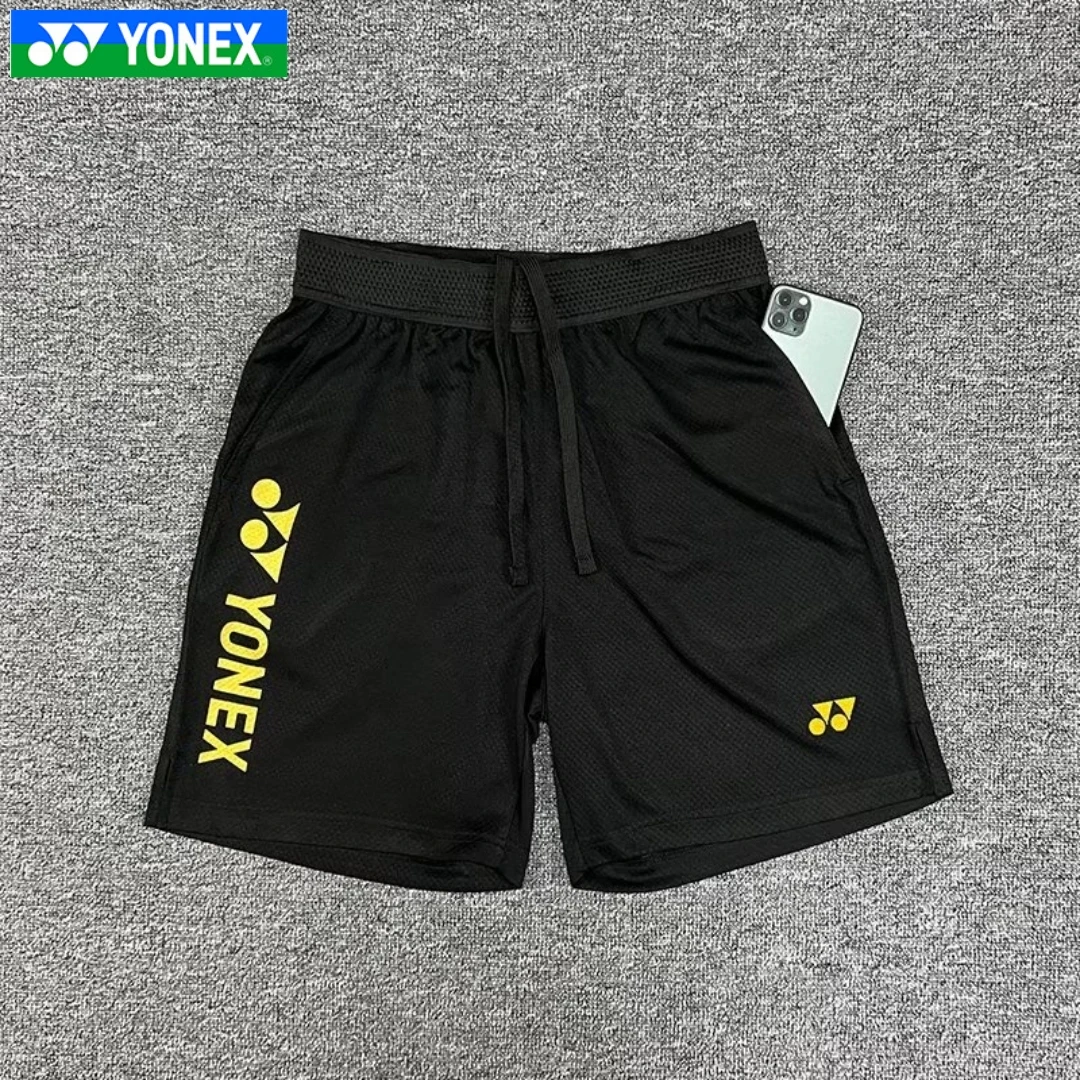 YONEX Classic Men's Running Breathable Quick Drying Badminton Men's Bottom Shorts Casual Sports Shorts