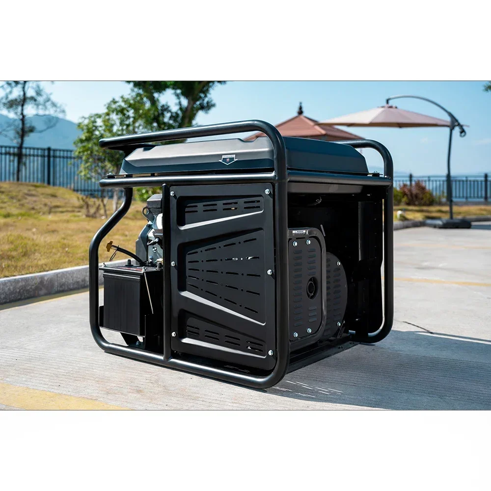 Portable Small Gasoline Power Generator 5kw 5kva 5000w Gasoline Generators Petrol 220v