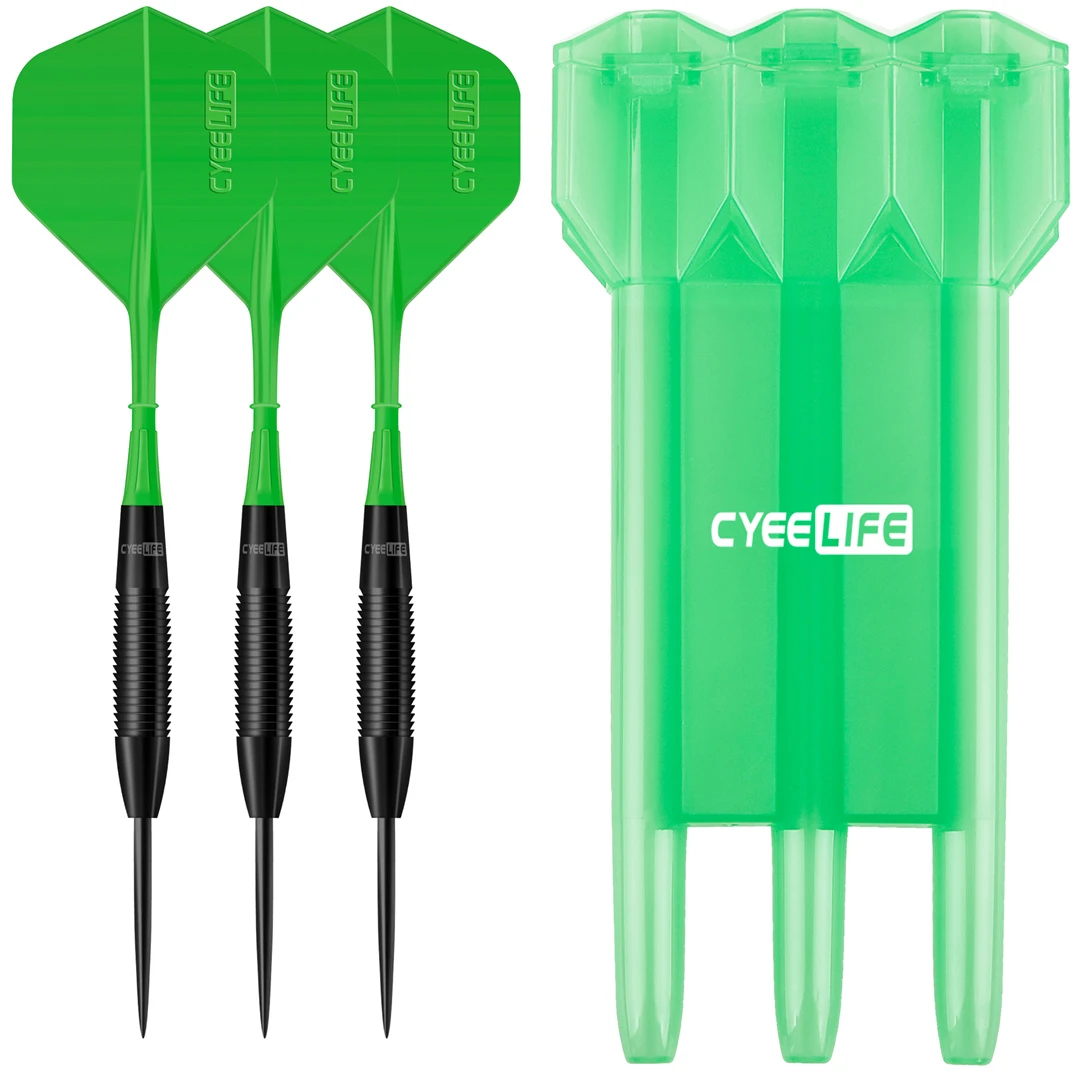 CyeeLife 23g Tungsten Steel tip darts 90 with Carrying case