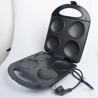 Houselin Nonstick Pancake Pan, 4 Pancake Griddle, Soft Touch Handle Fun Breakfast 1