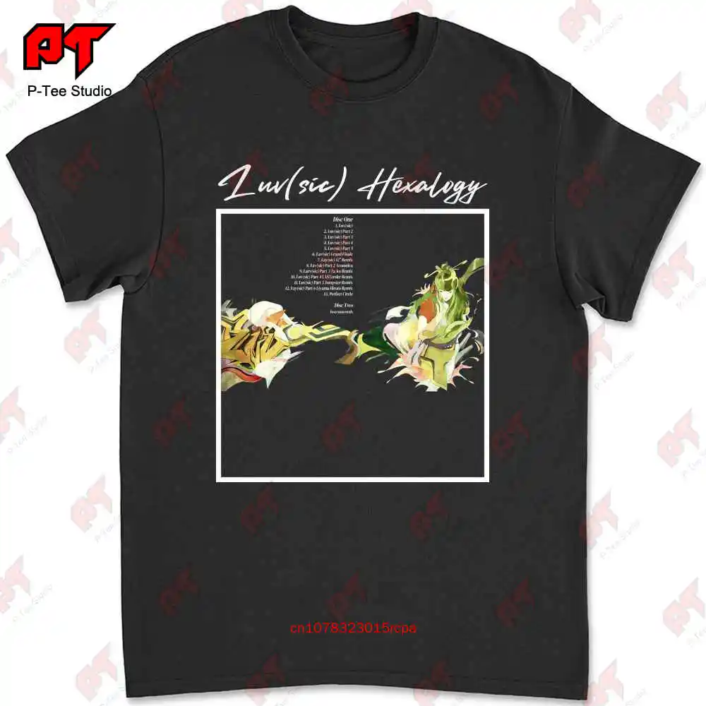 Nujabes Luv Sic Hexalogy Tracklist футболка с карманом и принтом сзади Shing02 3ON8