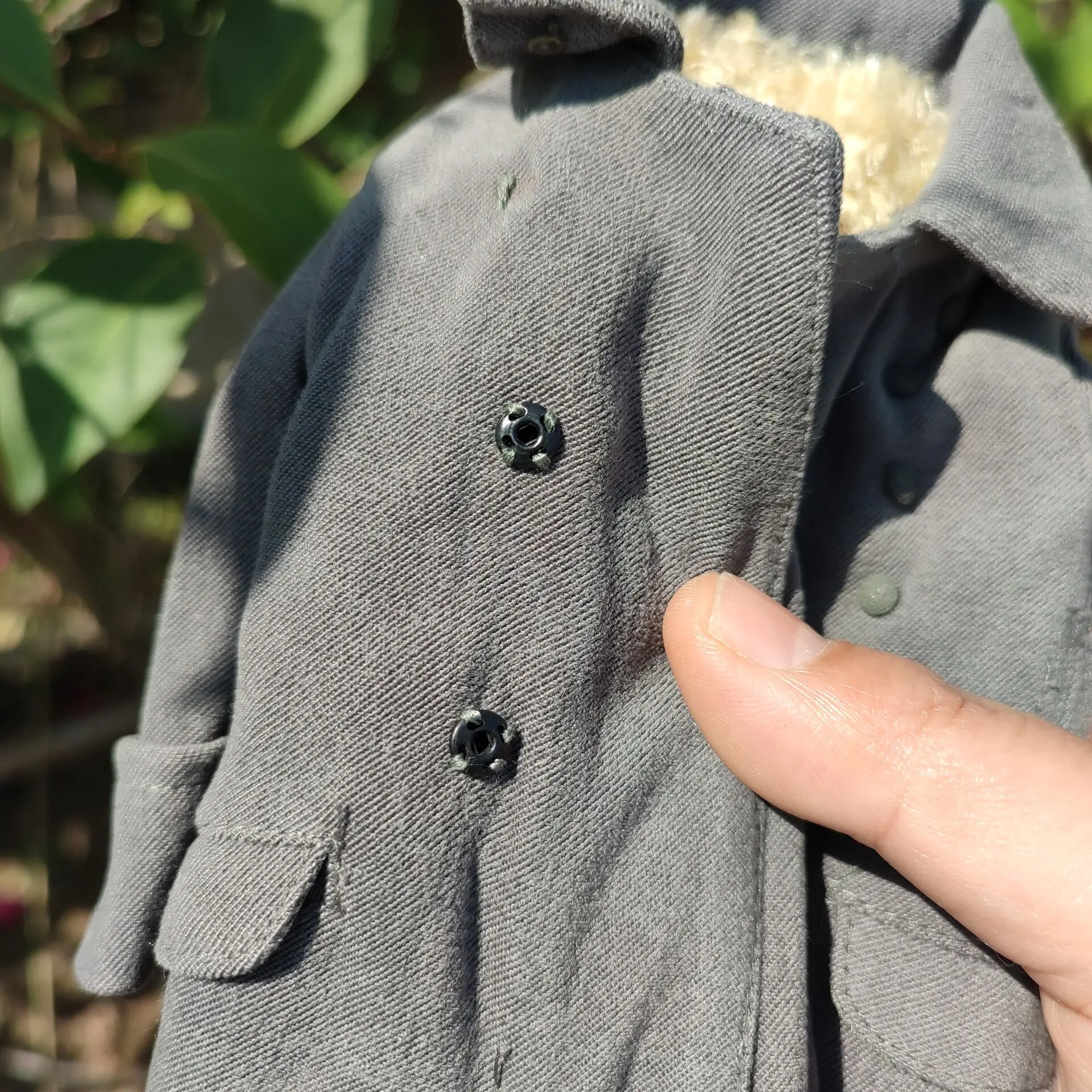 manteau allemand sca wwii pour figurine long velours pardessus en vêtements jouet de corps de soldat