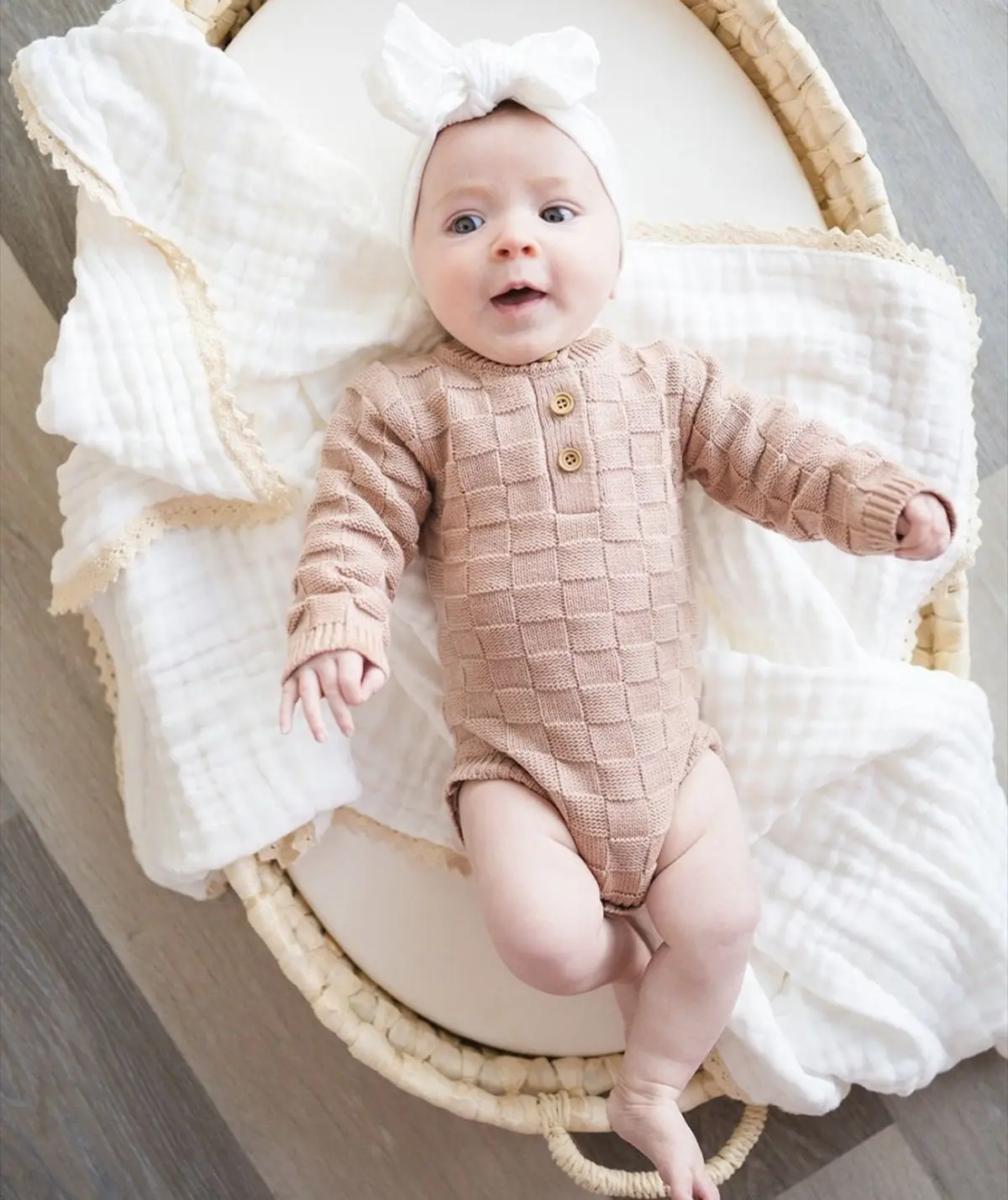 6 Layer Gauze Baby Blanket Lace Swaddle Wrap Soft Cotton Bath Towel Muslin Blanket for Newborn Bedding Items Stroller Bed Cover 3