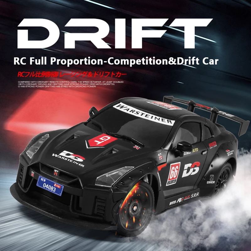 Nylon Metal RC Drift Car with Gyroscope 4WD High Speed