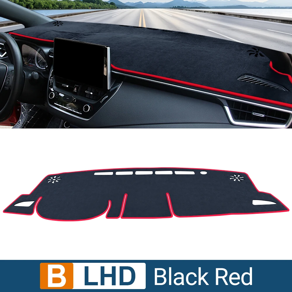 Hybrid Car Dashboard Mat Sun Shade Non-Slip Pad Cover Accessories