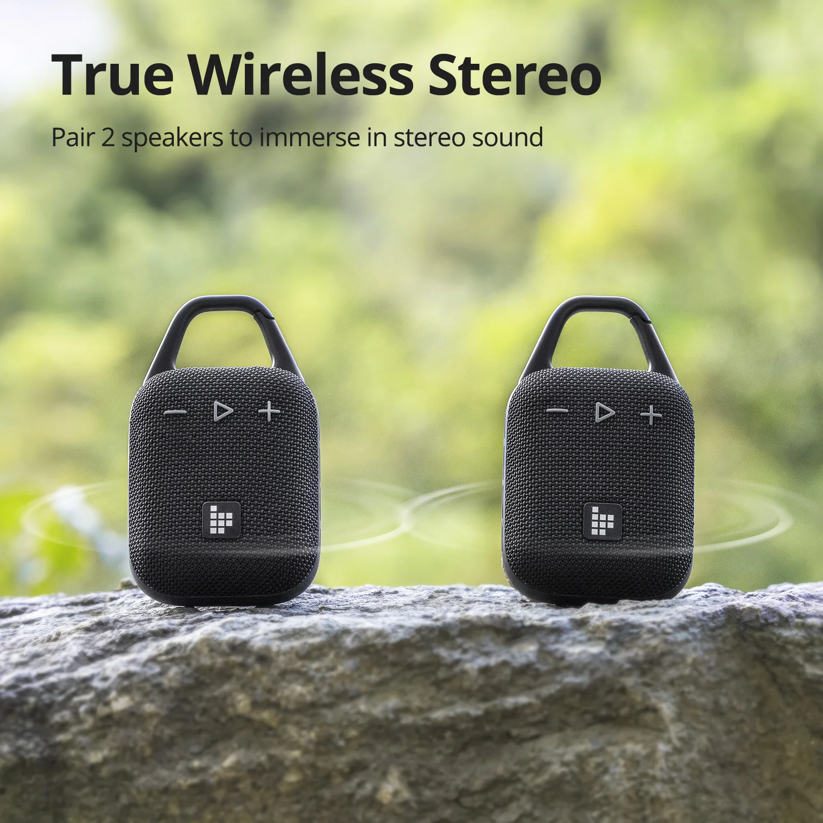 Tronsmart Mirtune H1 Speaker Portable Bluetooth Speaker with Hook IPX7 Waterproof 20H Playtime for Camping Hiking Outdoor bluetooth speaker