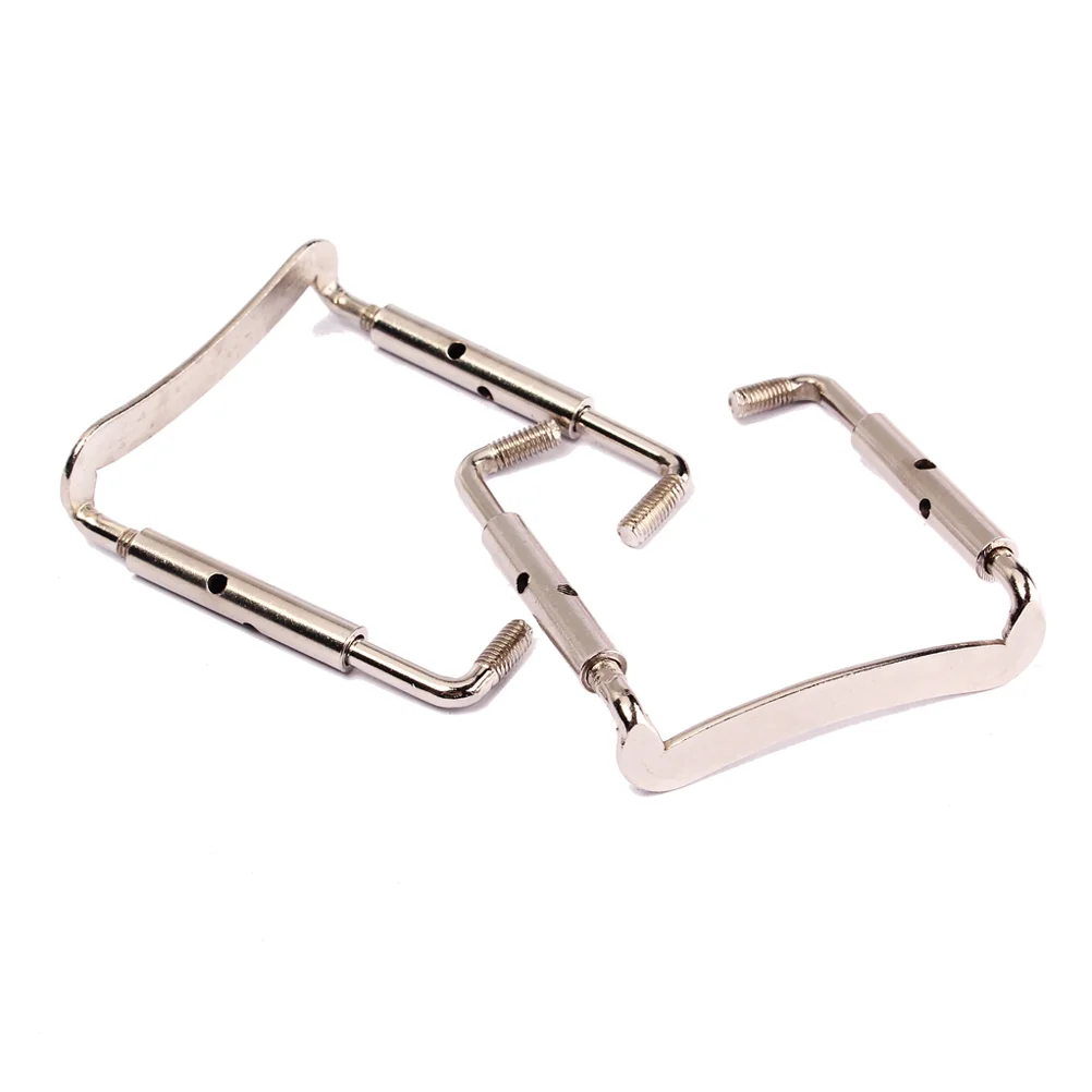 

Chrome Plated Violin Chinrest Chin Rest Clamp Screw Durable Chinrest Replacement Parts