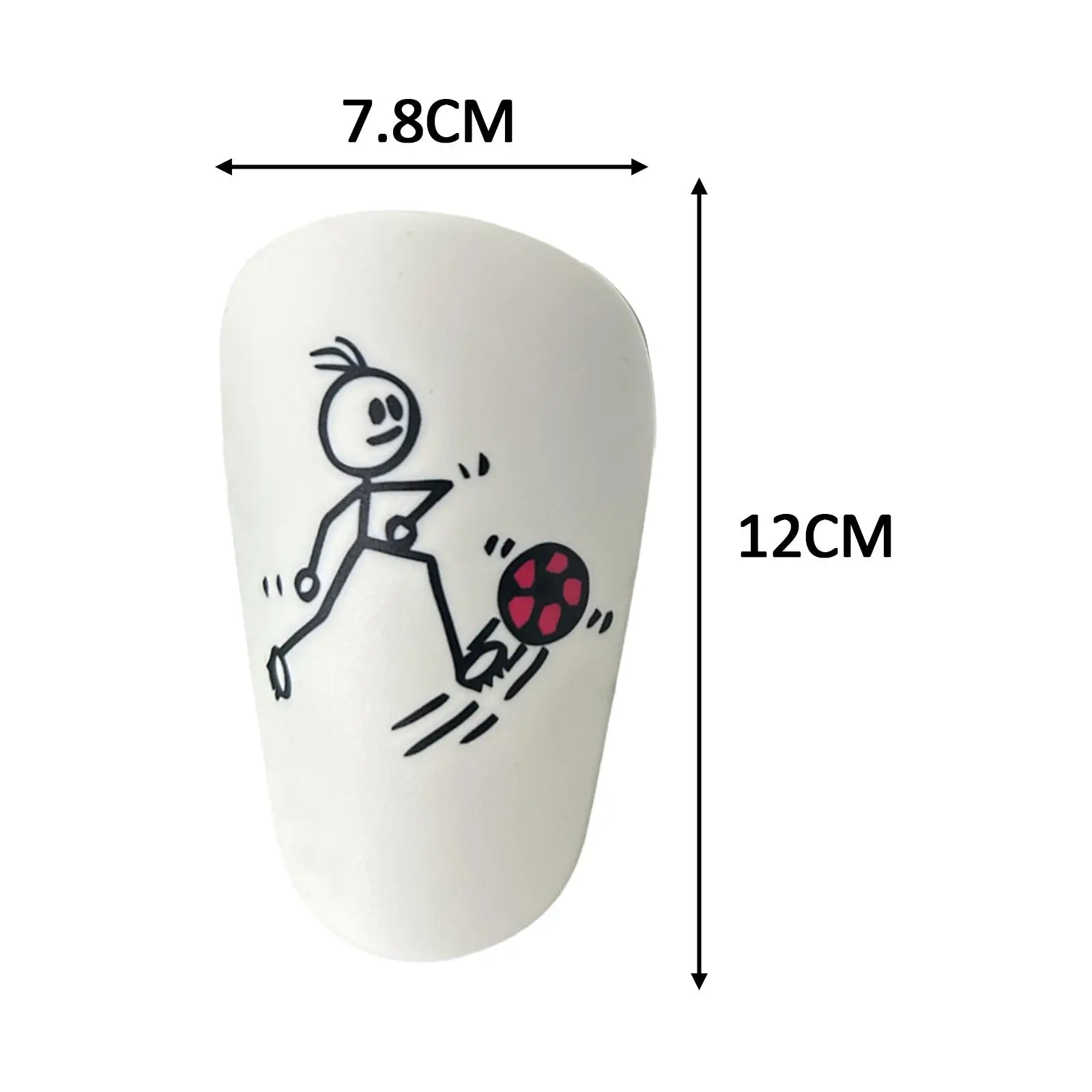 1 Pair Mini Soccer Shin Guards, Football Training Shin Guards, Compact Leg