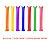 48pcs Inflatable  Clapper Cheerstick  Inflatable Sticks Balloon Stick Clapper Cheering Stick Noise Maker Balloon Concert Party 5
