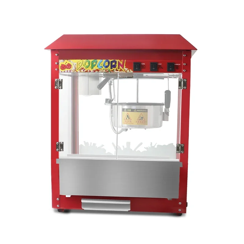 China Price Cinema Electric Automatic Popcorn Maker Industrial Commercial Popcorn Machine