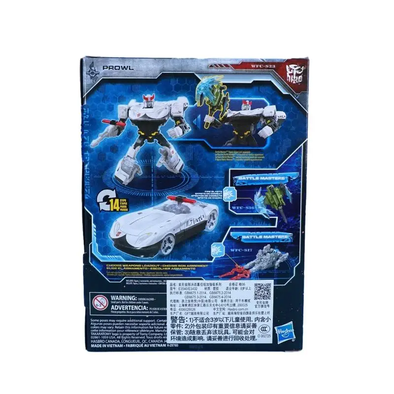 In stock Takara Tomy Transformers Toy Siege Series WFC-S23 Prowl Action Figure Robot Collection Hobby Children's Toy