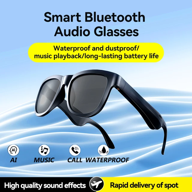 ﻿ AI Bluetooth Smart Translate Sunglasses Intelligent Translation