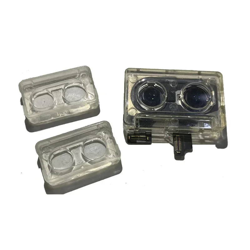 10Pcs 아이폰 카메라에 적합 8G 8P X XS XR 11 12 13 14 15 Pro max Plus 미니 블루 레이 보호 커버 플라스틱 커버 수리