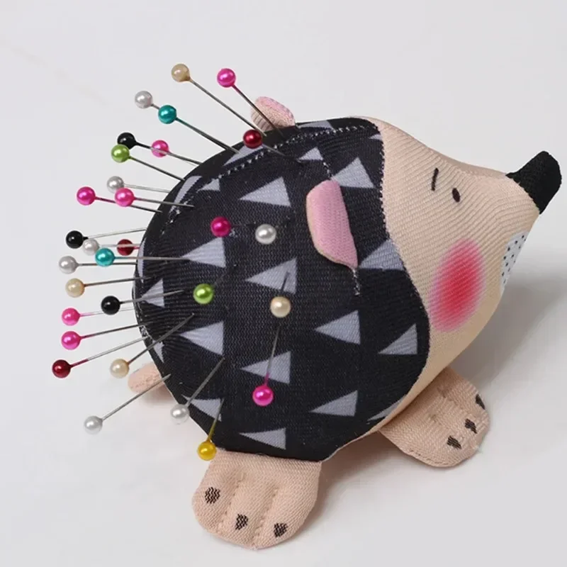 Hedgehog Pin Cushion DIY Craft Needle Holder for Sewing Cross Stitch Handmade Tool Apparel Sewing Supplies
