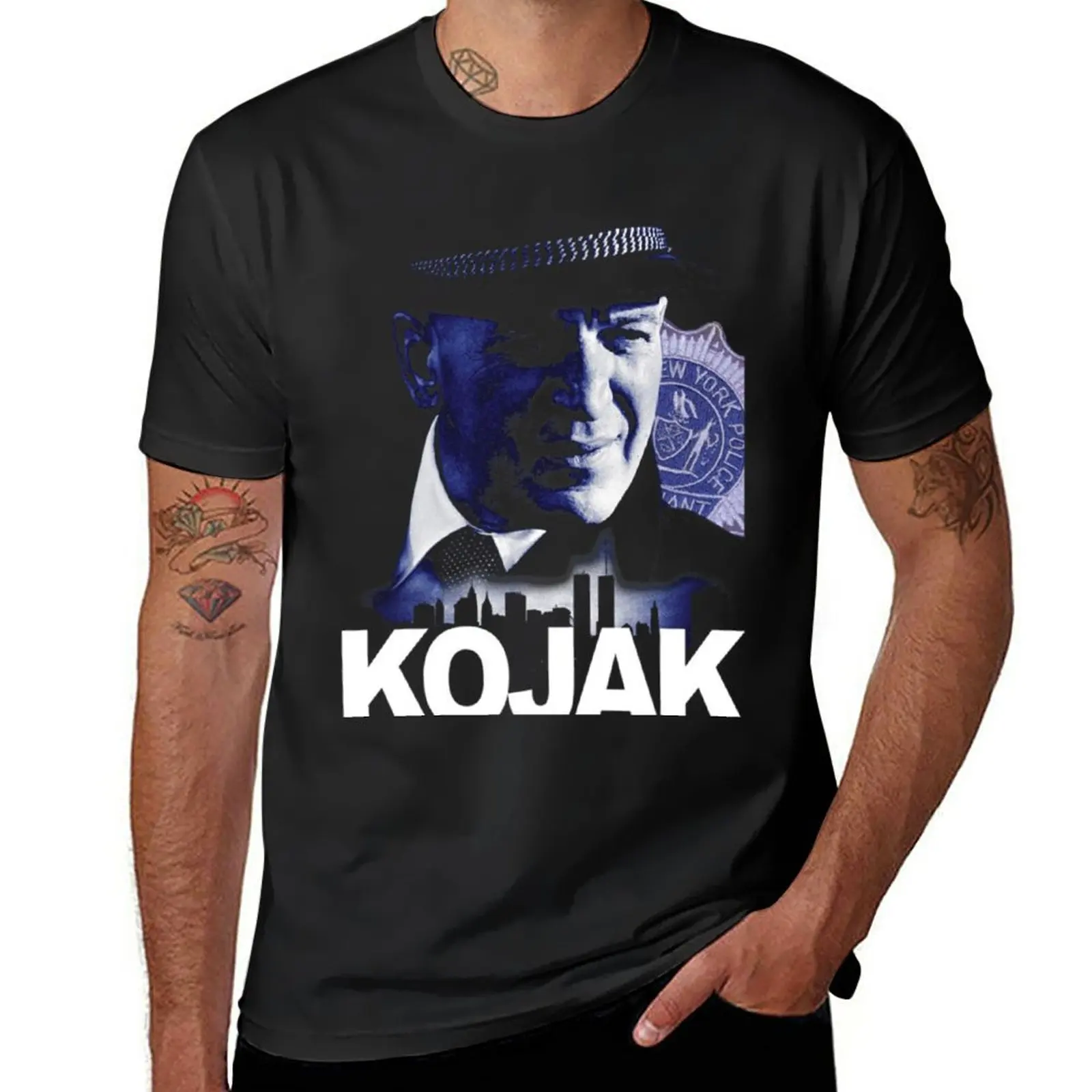 Nuova Maglietta Kojak Maglietta Divertente Maglietta Corta Maglietta Sublime Per Uomo
