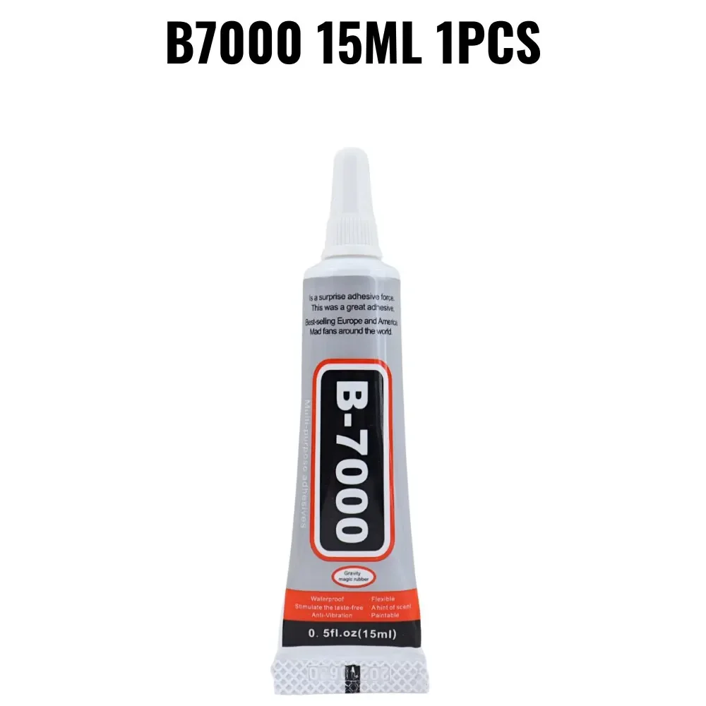 B7000 Clear Contact Phone Repair Adhesive Universal Glass Plastic DIY Glue B- 7000 With Precision Applicator 15ML 25ML 50ML 110M 6