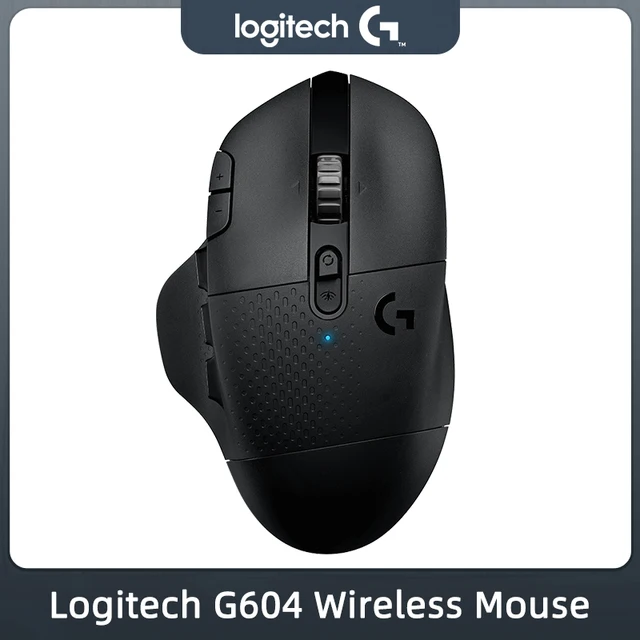 Logitech G604 LIGHTSPEED Wireless Gaming Mouse 15 Programmable Controls 25K Hero Dual Connectivity Hyper fast Scroll