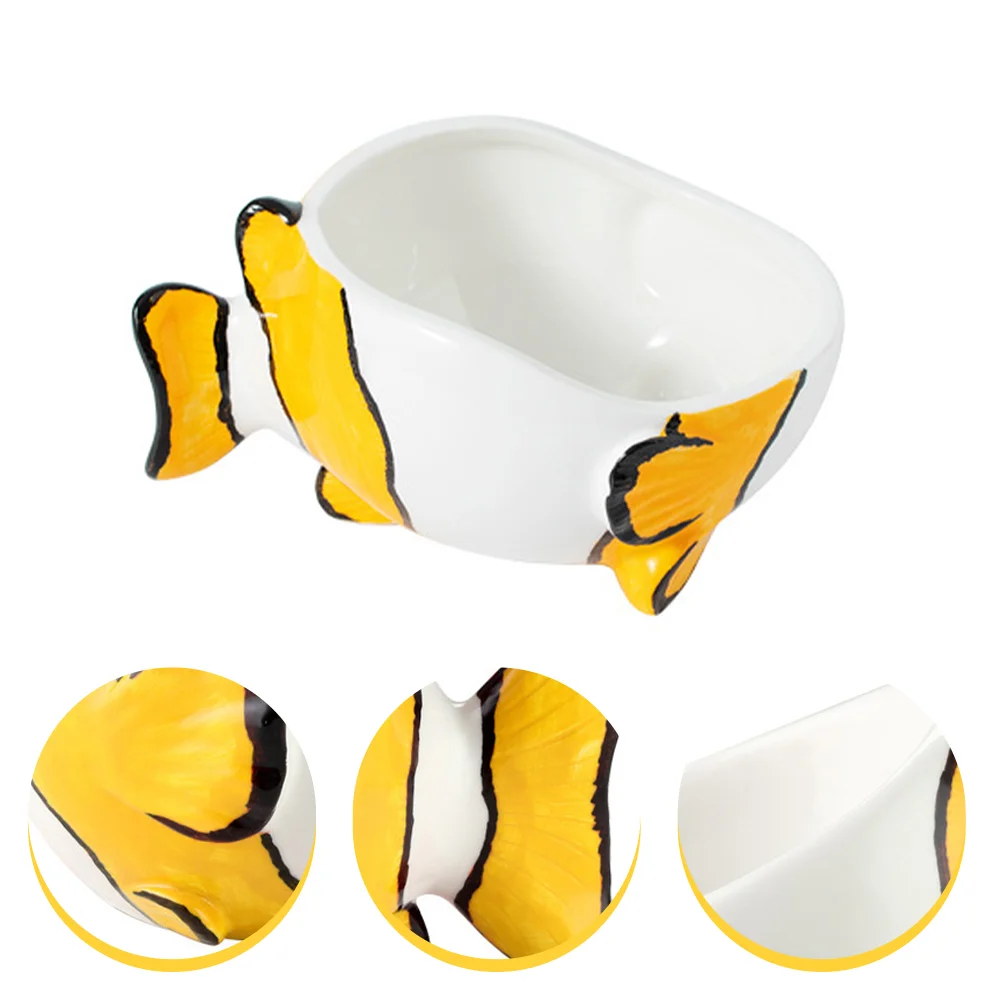 

Керамическая миска для домашних животных, кормление котят, корм для собак, диспенсер для воды, многофункциональный бытовой