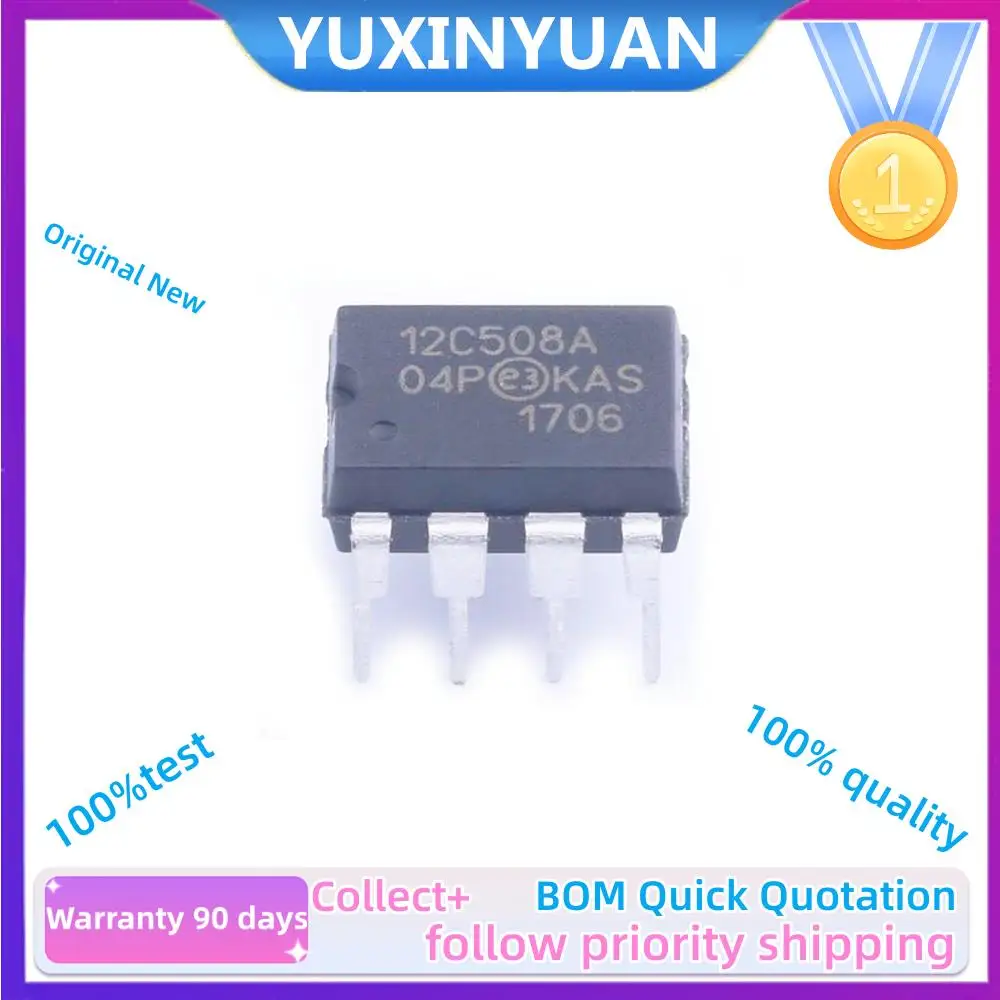 

5 шт. PIC12C508A-04/P DIP8 IC YUXINYUAN в наличии