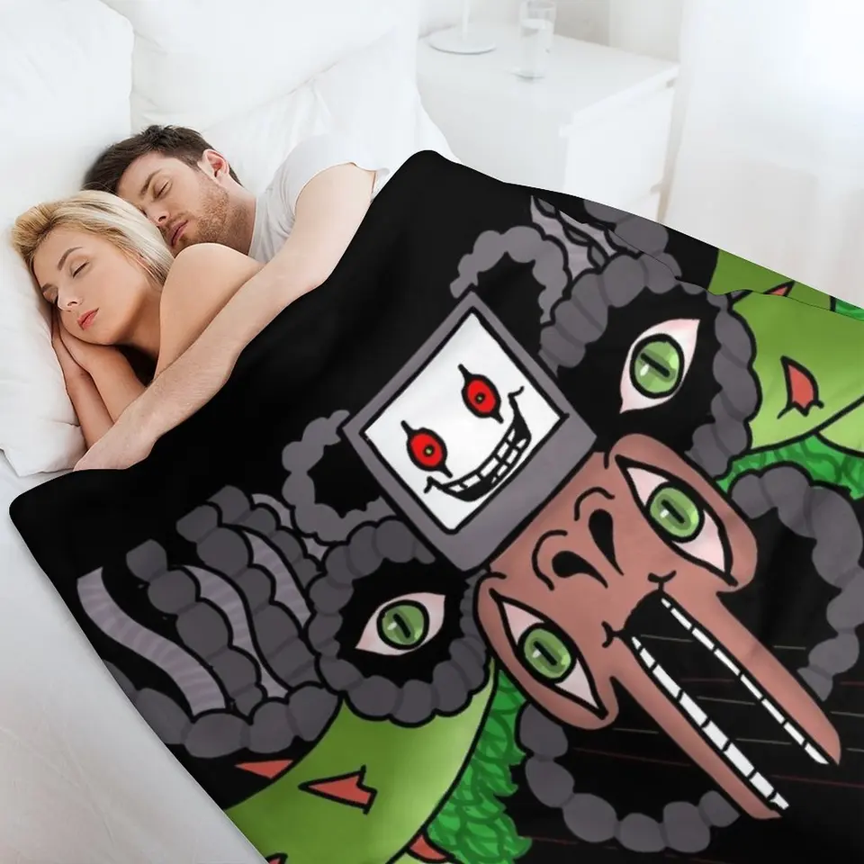 MARBLE WOVEN THROW BLANKET S : 94x132cm | 37x52inches 一人用