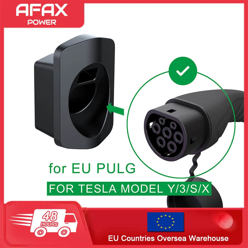 AFAX EV Charger Holder Socket Hook For Electric Vehicle Type 2 Charging Cable Extra Protection Leading Wallbox