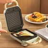 220V Home Breakfast Machine Takoyaki Pancake Sandwichera With Plates Electric Sandwich Maker Timed Waffle Maker Toaster Baking 3