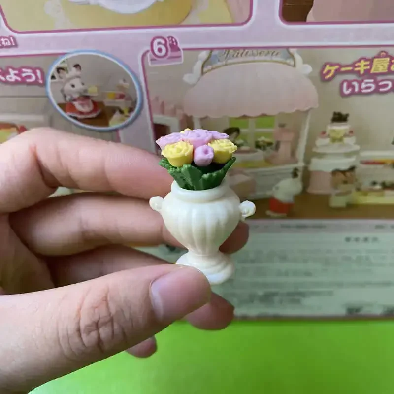 Genuine Japanese Authentic bulk goods play house toy doll animal mini ornament Defective and broken skin