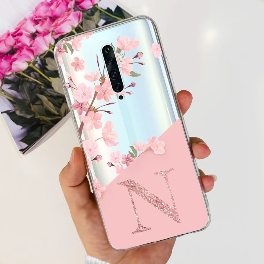 Floral Alphabet Shockproof Case