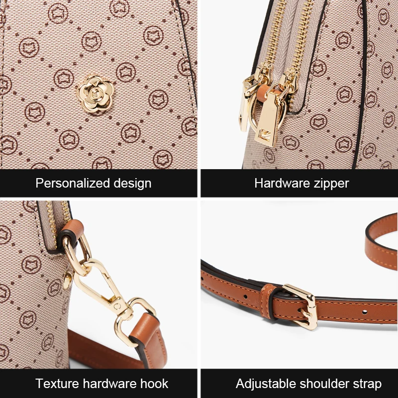 PVC Leather Women's Cellphone Bag Vintage Crossbody Shoulder Bags New Design Girl's Phone Pocket Lady Mini Messenger Purse Women shoulder bag