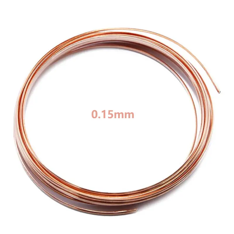 1-10M Bare Copper Wire Pure Copper Wire T2 Copper Coil Conductive Copper Wire,  Bare Line Diameter 0.1/0.15/0.2/0.3/0.4/0.5-5mm - Image 24
